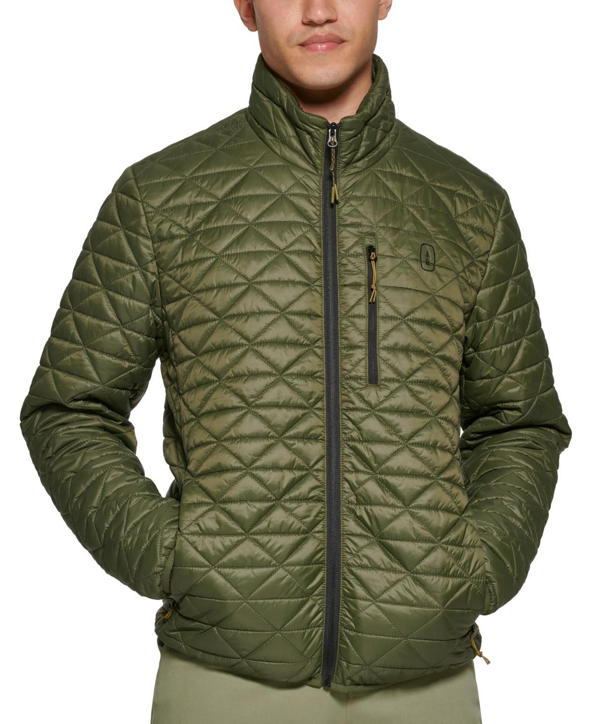 Bass Outdoor Mens Delta Diamond Quilted Packable Puffer Jacket Product Image