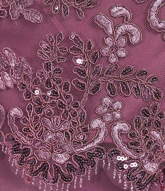 Alex Evenings Stretch Tulle Satin Jacket Dress Product Image