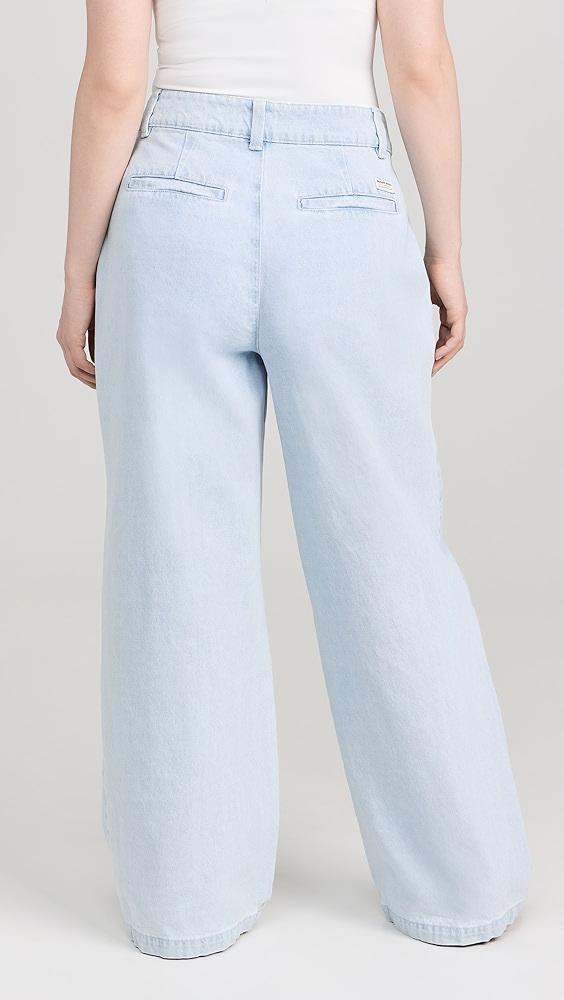 ABRAND Pleated Iris Pants | Shopbop Product Image