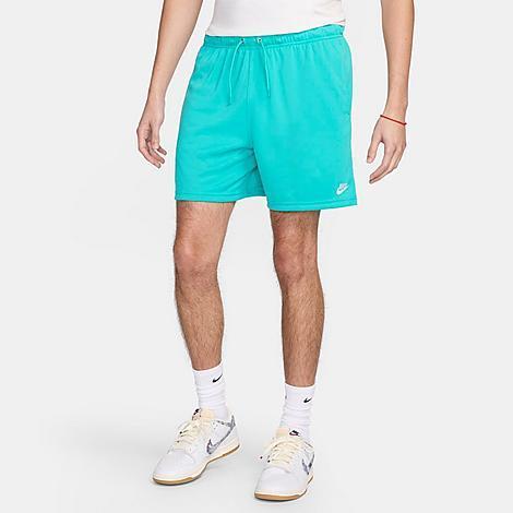 Nike Mens Nike Club Flow Mesh Shorts - Mens Dusty Cactus/White Product Image