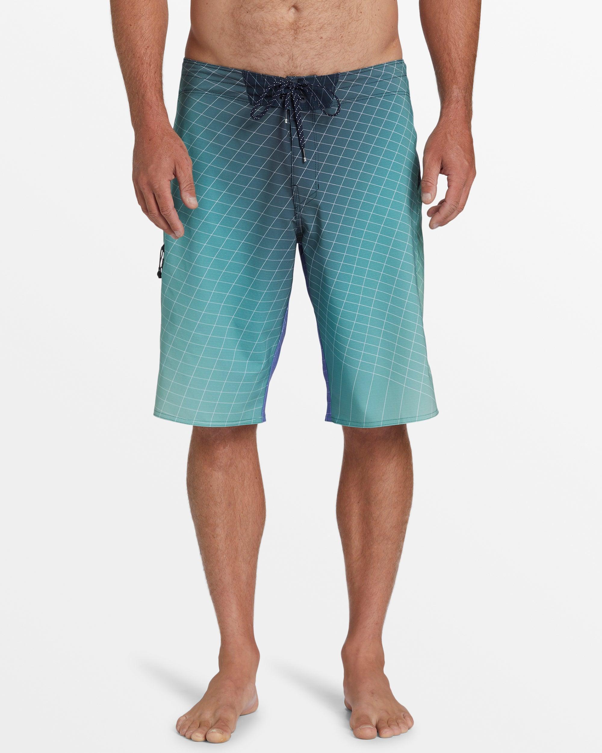 Fluid Pro 21" Boardshorts - Teal Male Product Image