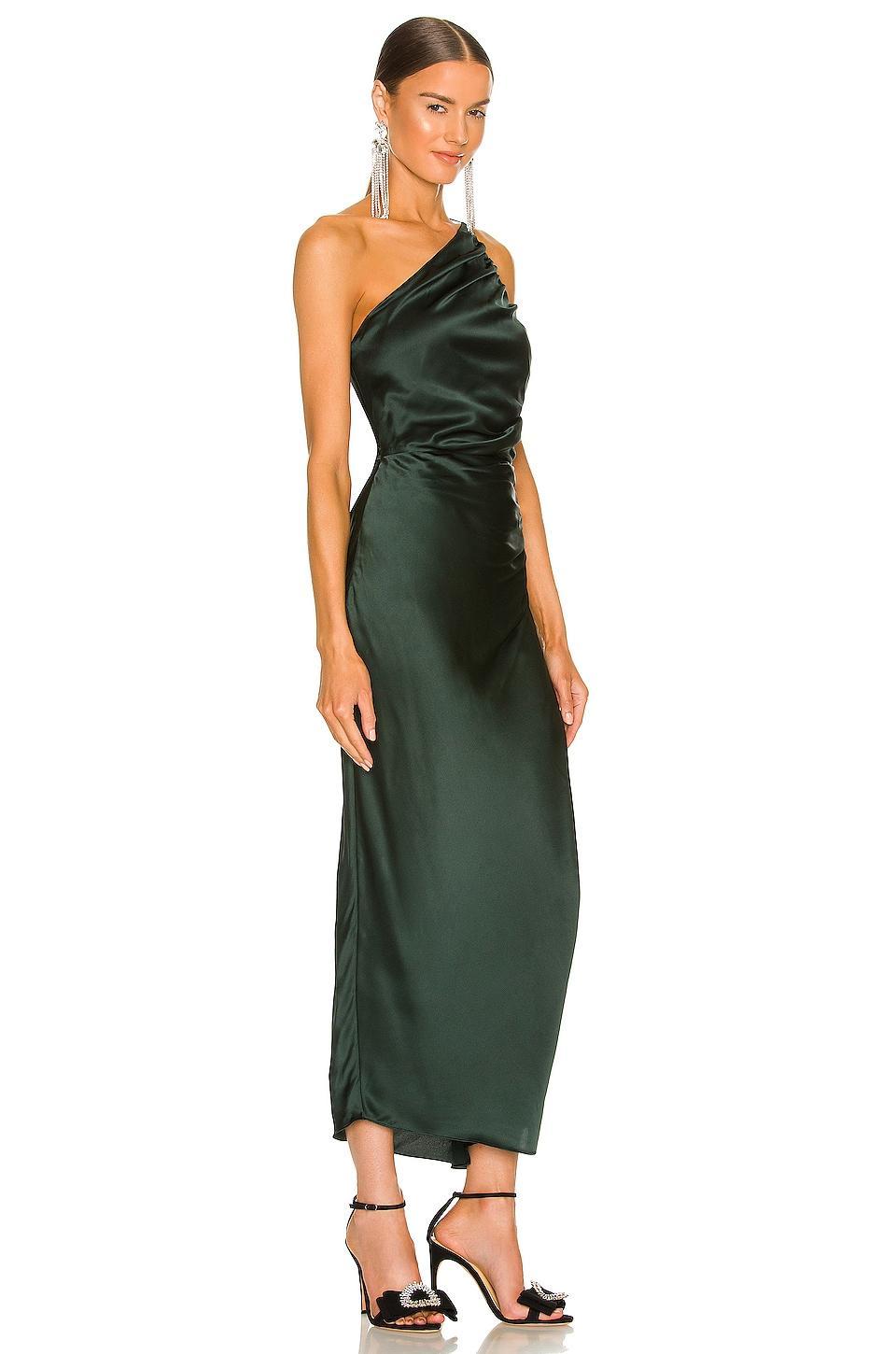 X REVOVLE One Shoulder Midi Dress Product Image