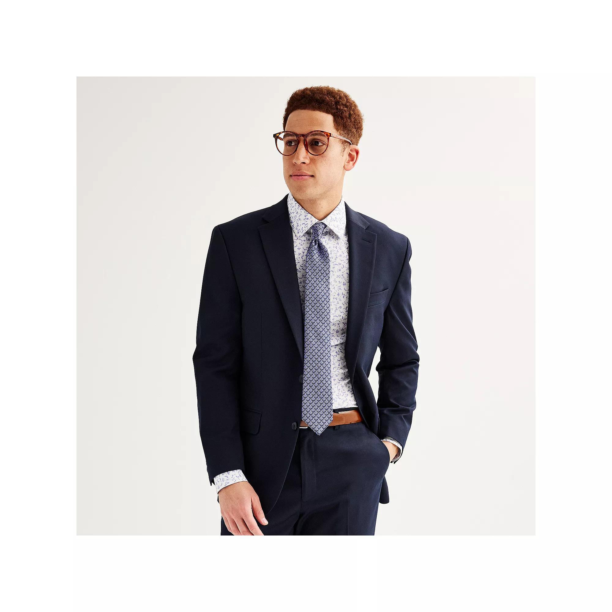 Men's Apt. 9® Premier Flex Performance Regular-Fit Washable Suit Jacket, Size: 40 - Regular, Blue Product Image