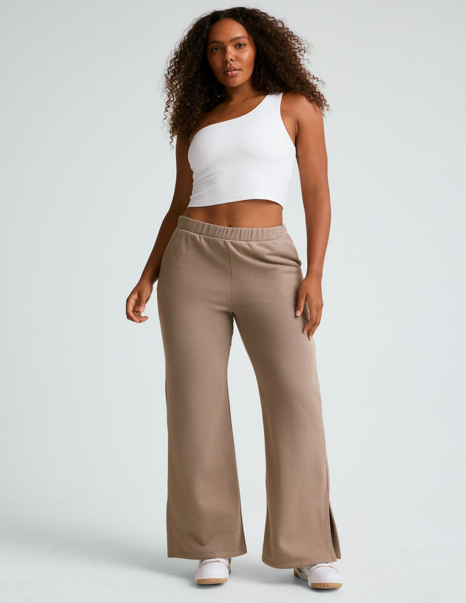 LuxeFleece Wide Leg Pant Product Image