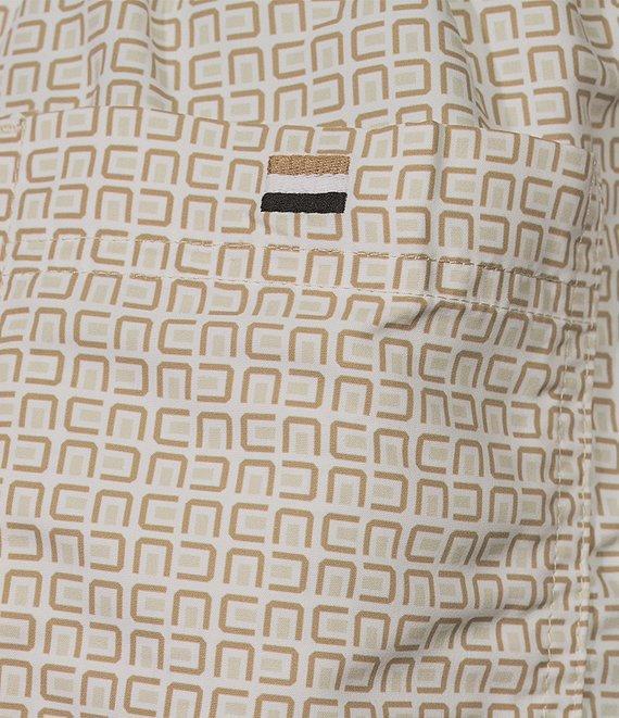 Hugo Boss Vibe Mini-Pattern 5.1#double; Inseam Swim Trunks Product Image