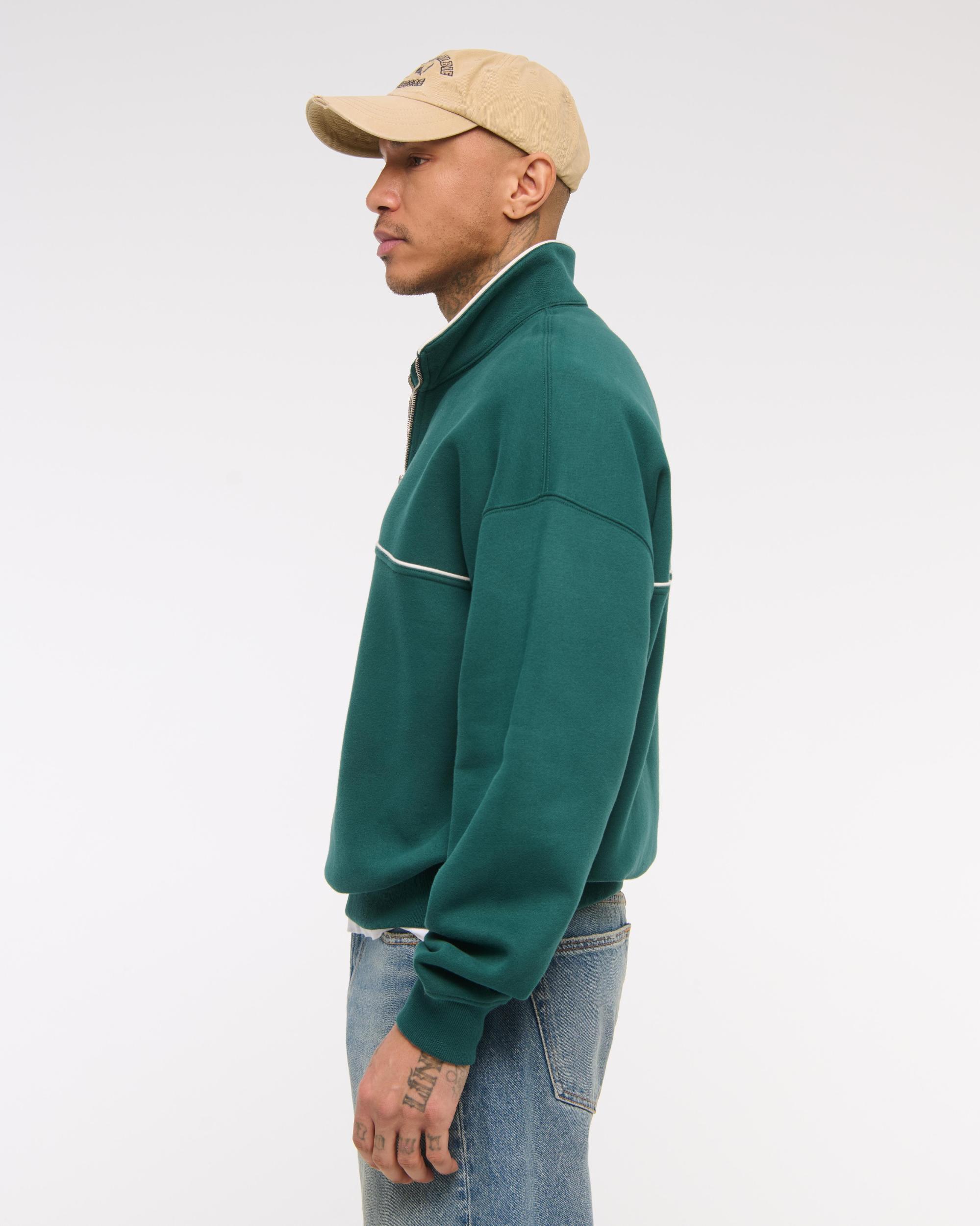 Essential Half-Zip Sweatshirt Product Image