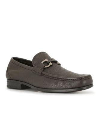 FERRAGAMO Grandioso Slip-on Loafers In Black Product Image