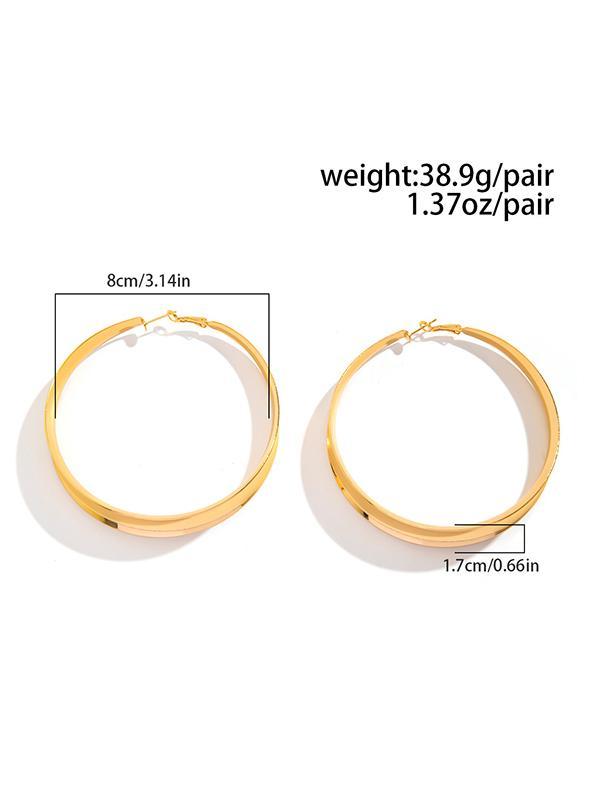 Geometric Drop Earrings Product Image