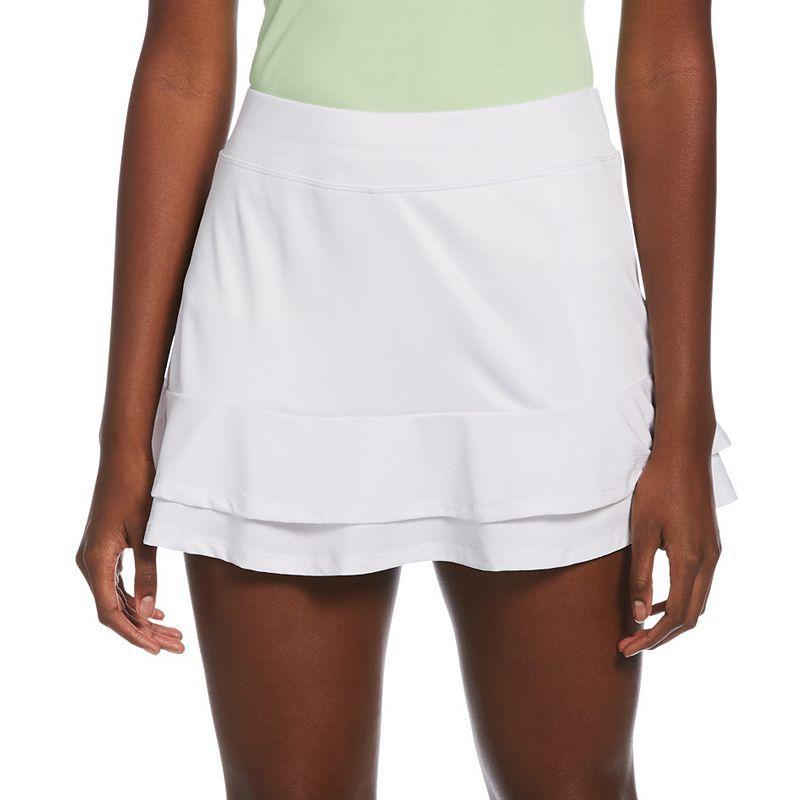 Womens Grand Slam Essential Double Flounce Tennis Skort Purple Product Image