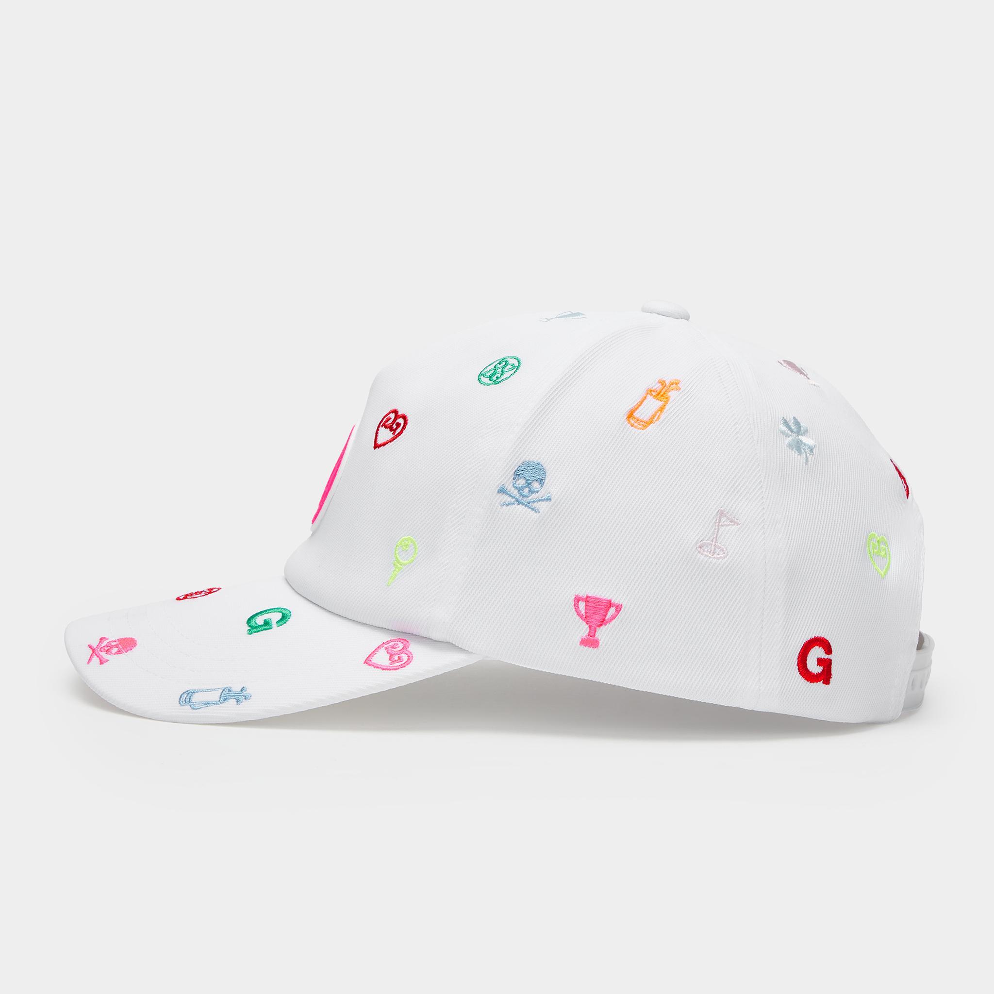 EMBROIDERED ICON STRETCH TWILL SNAPBACK HAT Product Image