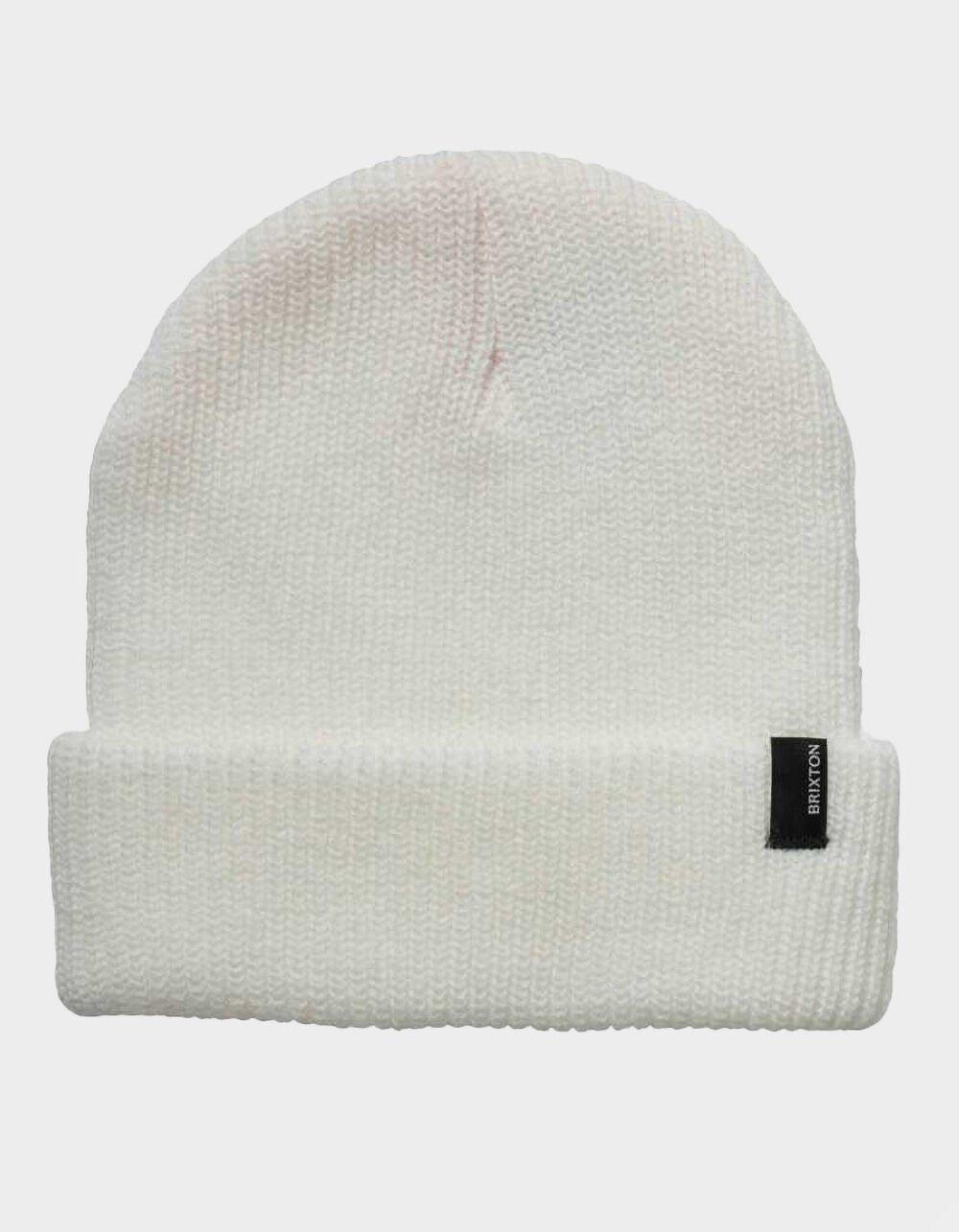BRIXTON Heist Beanie - WHITE Product Image