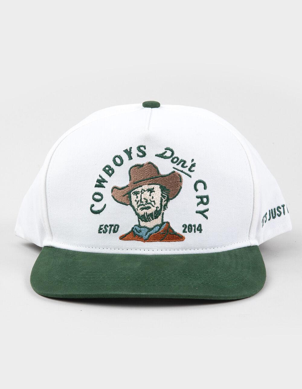 SENDERO PROVISIONS CO. Cowboys Don't Cry 5 Panel Snapback Hat Product Image