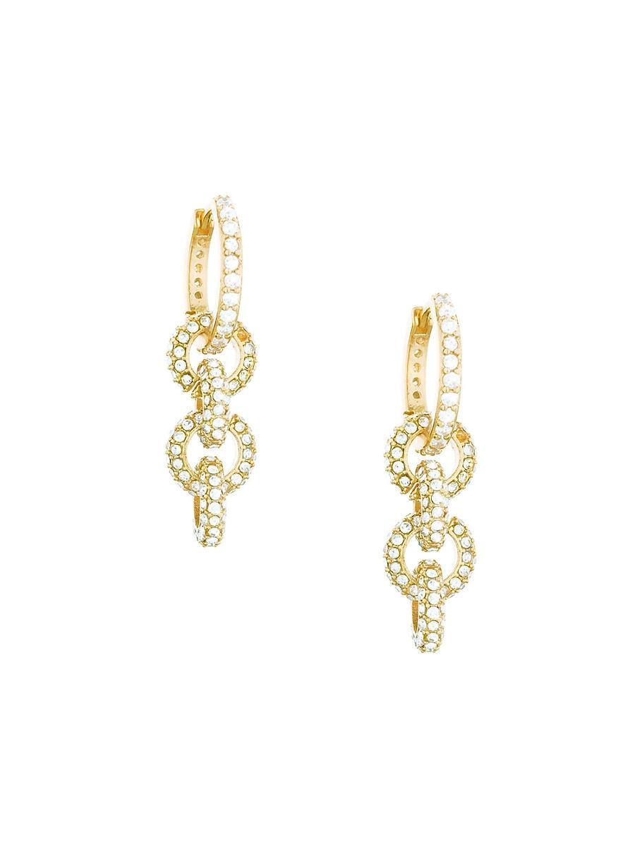 Ettika Multi Ring Crystal Dangle Earrings Product Image