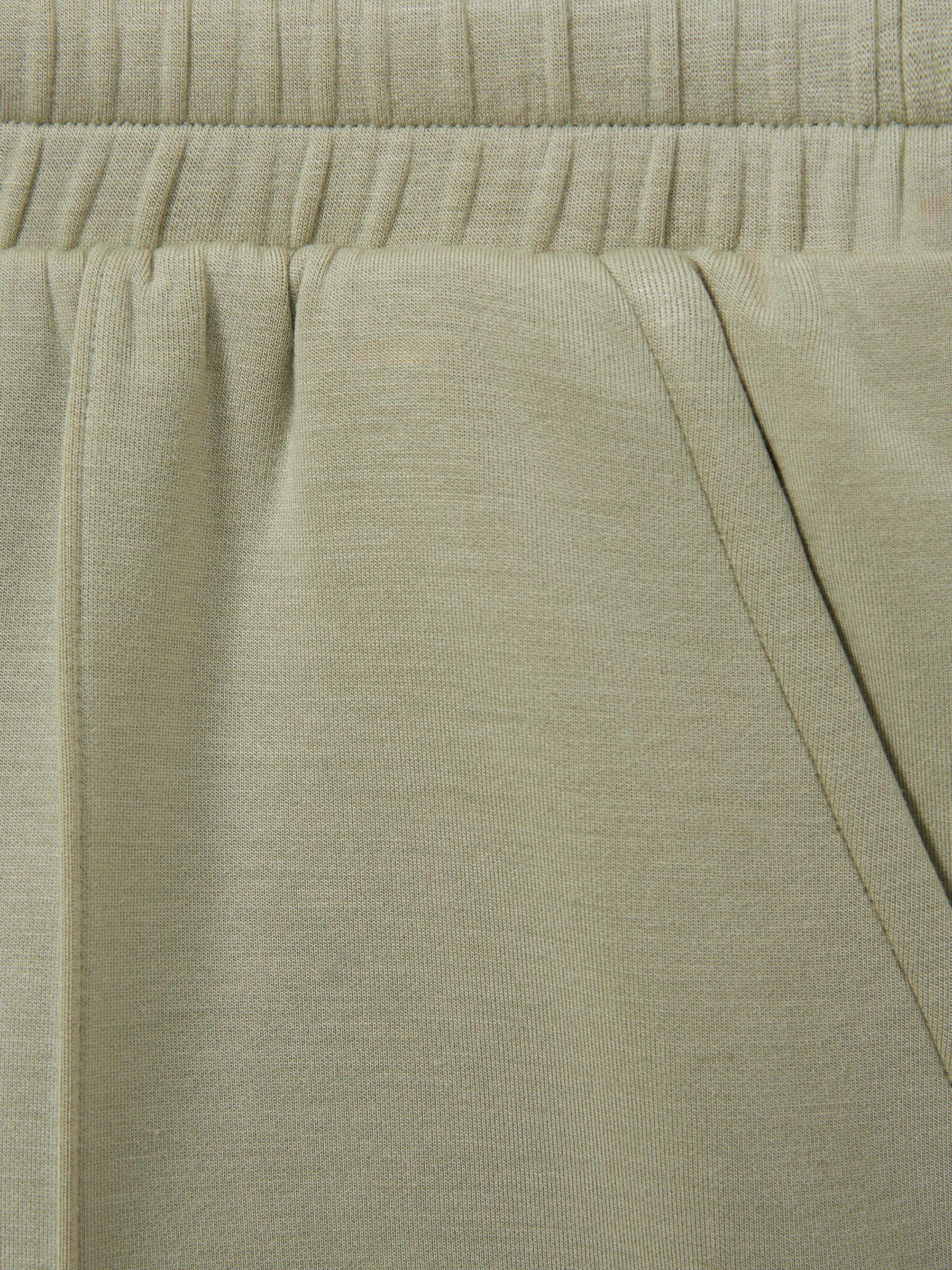 Drawstring Jersey Shorts in Sage Product Image