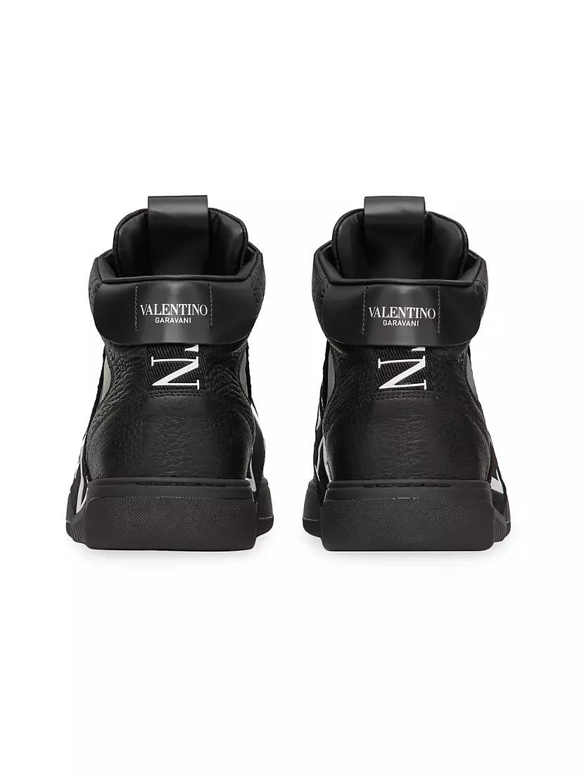 Mid-Top Calfskin VL7N Sneakers with Bands Product Image