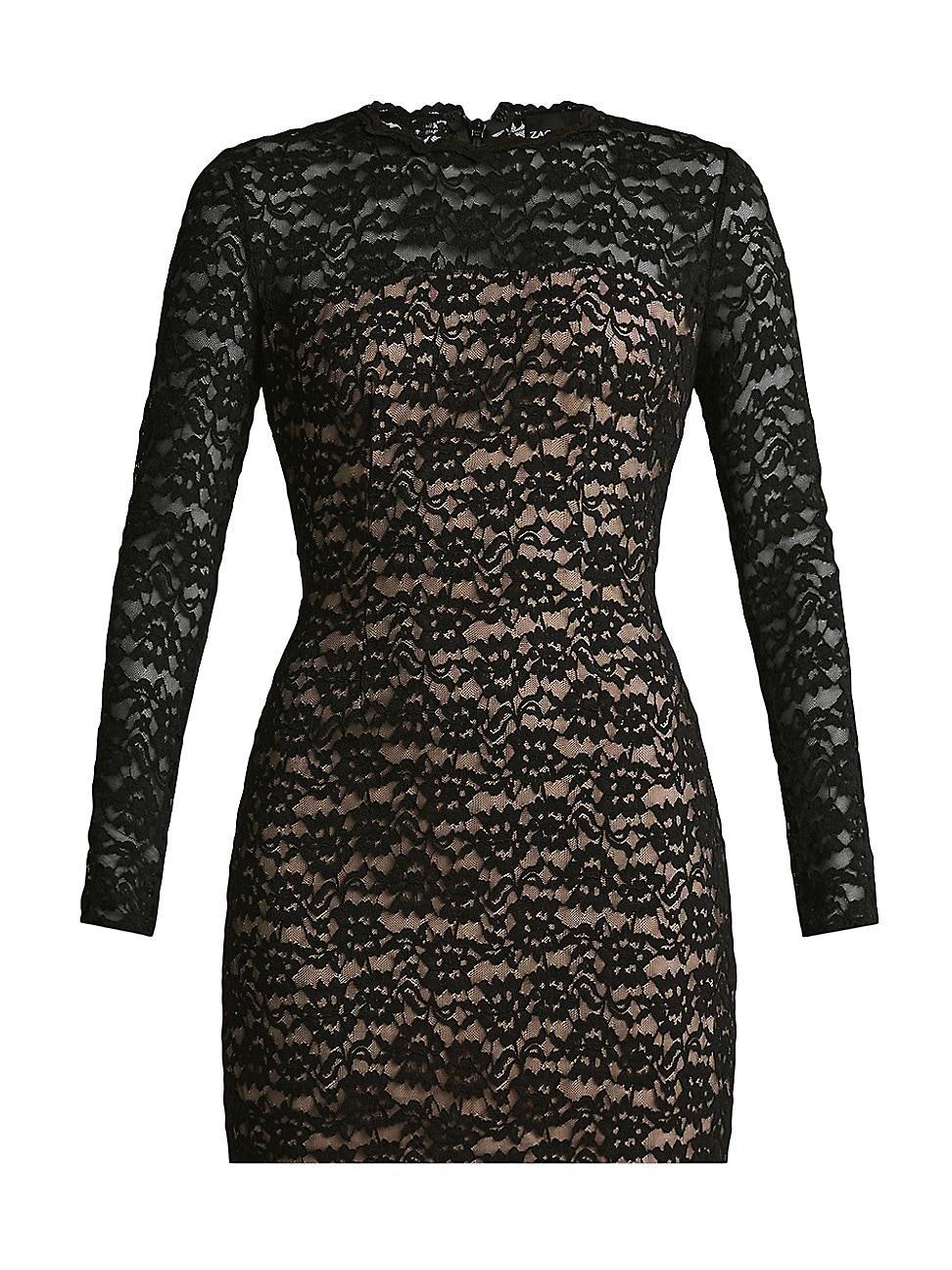 Womens Lace Body-Con Minidress Product Image