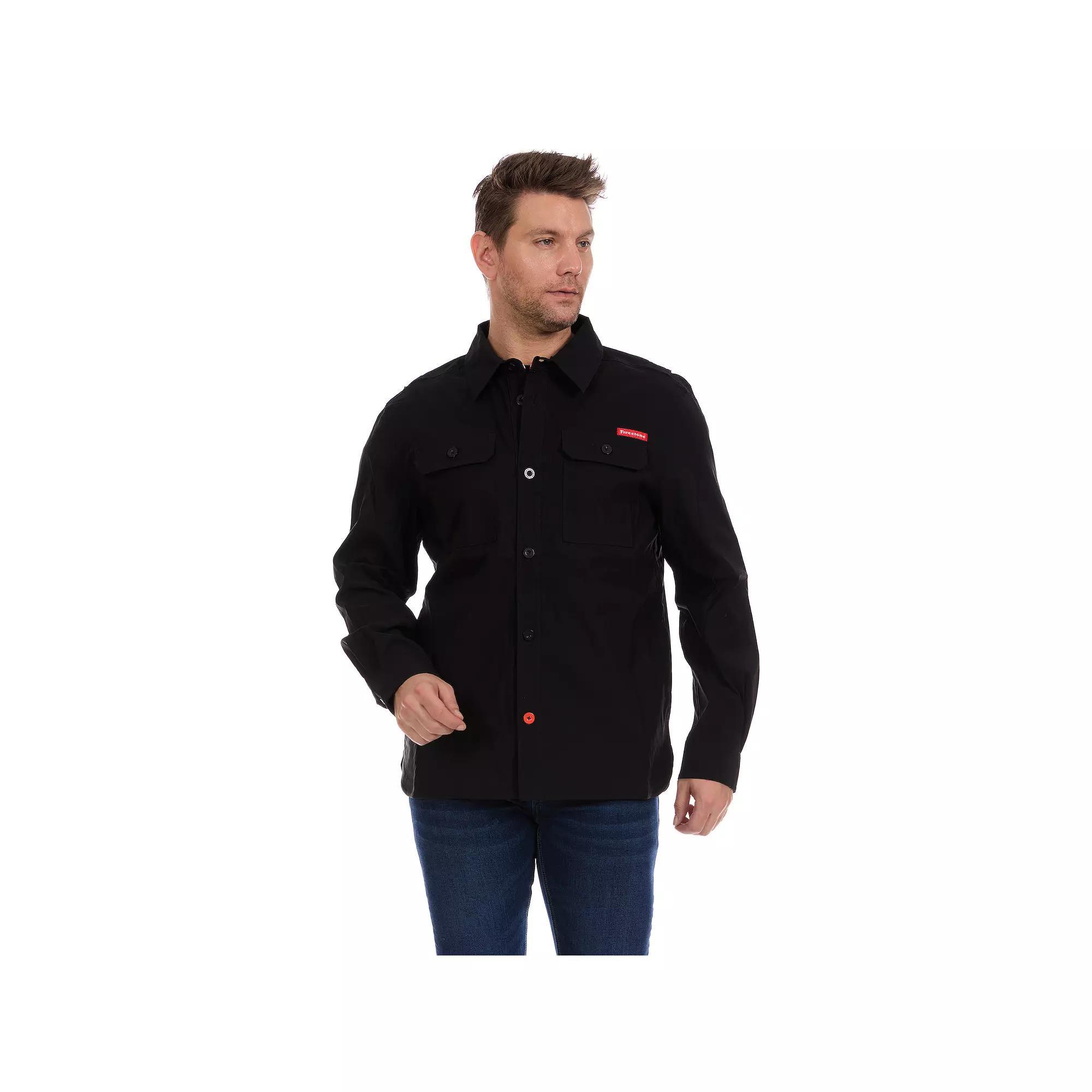 Men's Firestone Long Sleeve Mechanic Workshirt,  Product Image