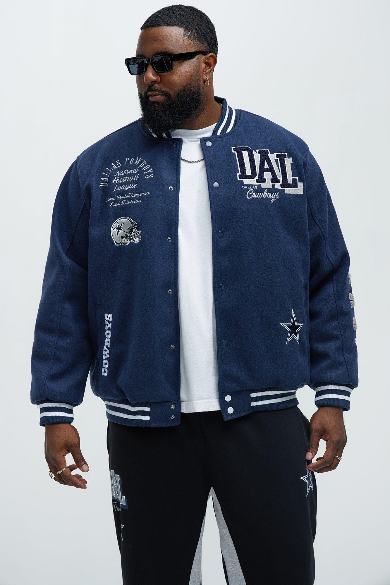 Cowboys Touchdown Jacket - Navy Product Image