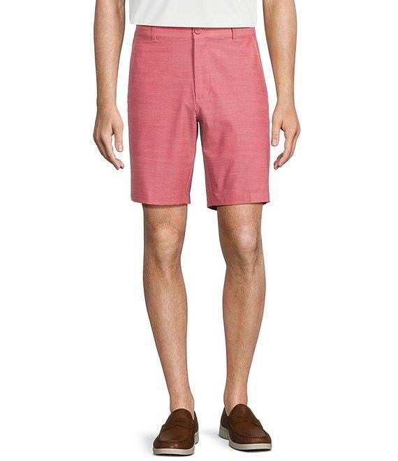 Roundtree & Yorke Performance Stretch Classic Fit Flat Front 9#double; Shorts Product Image