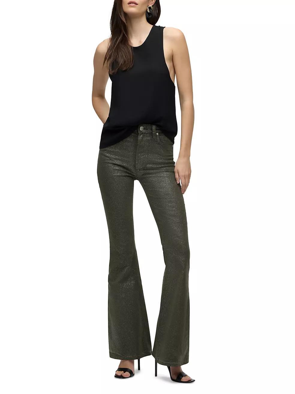 Holly High-Rise Flared Jeans Product Image