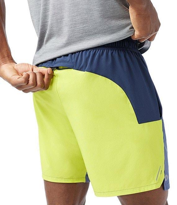 SmartWool Active Lined Color Block 7#double; Inseam Shorts Product Image