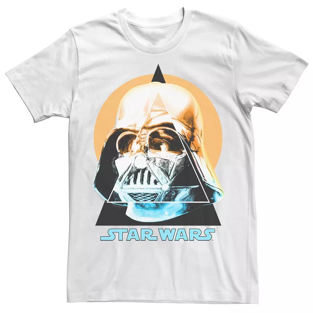 Men's Star Wars Darth Vader Geometric Tee, Size: Medium, White Product Image