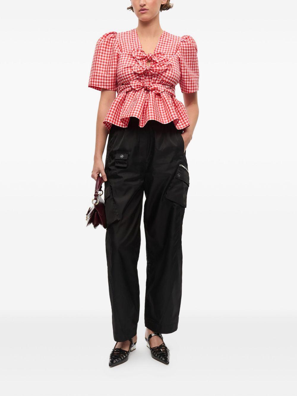 self-tie blouse Product Image