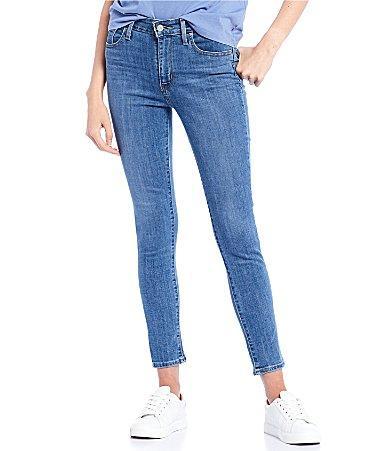 Women's Levi's® 721™ High Rise Skinny Jeans, Size: 34(US 18)Medium, Soft Black Product Image