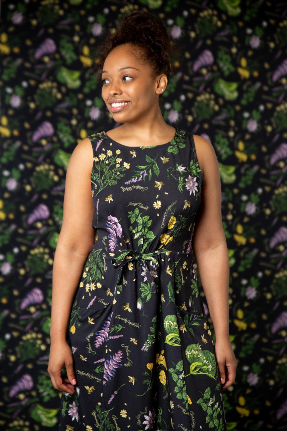 Rhiannon Dress in Nervine Ecovero Product Image