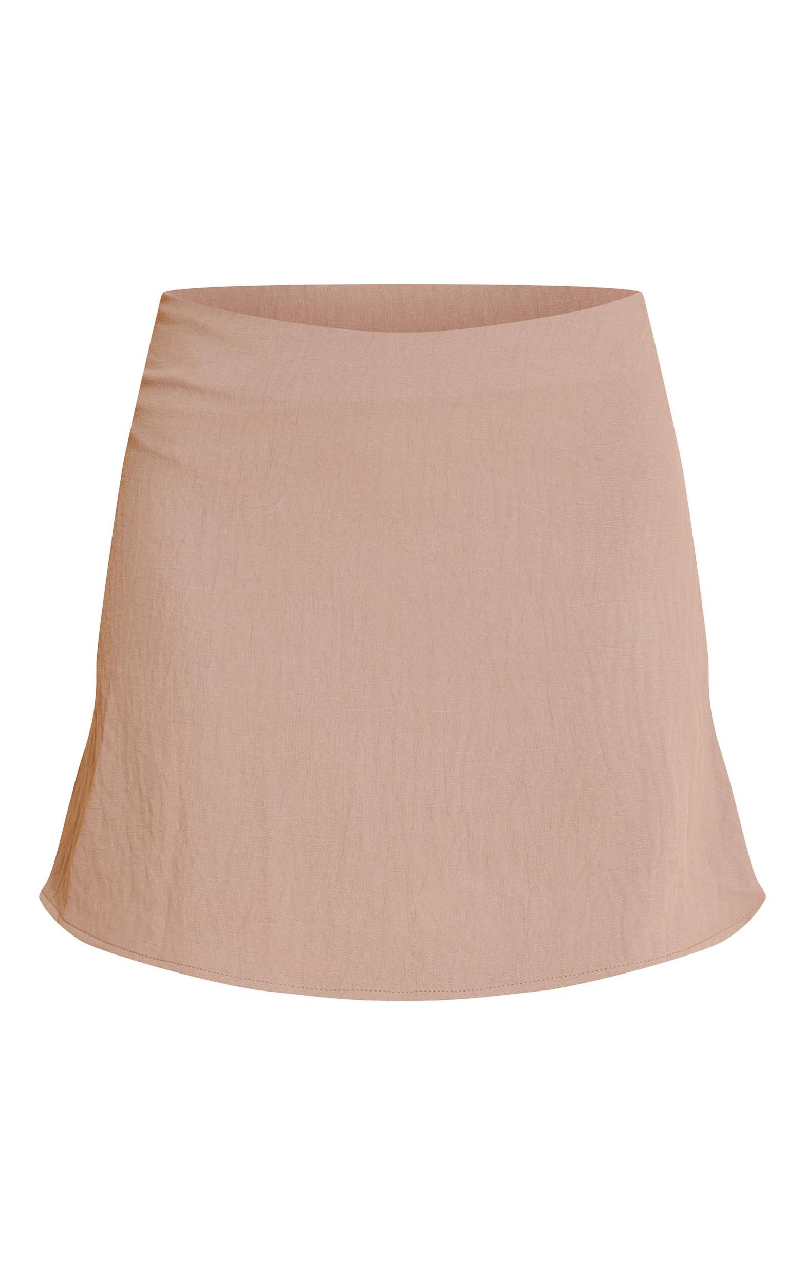 Mushroom Floaty Woven Mini Skirt Product Image