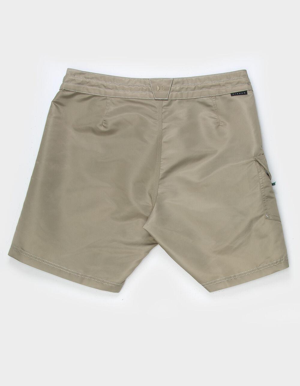 VISSLA Undefined Lines Mens 16.5" Boardshorts  - KHAKI Product Image