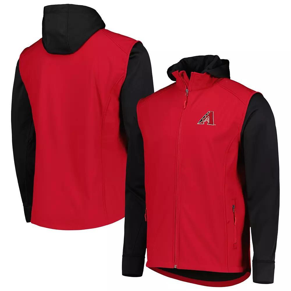 Men's Dunbrooke Red/Black Arizona Diamondbacks Alpha Full-Zip Jacket, Size: Medium Product Image