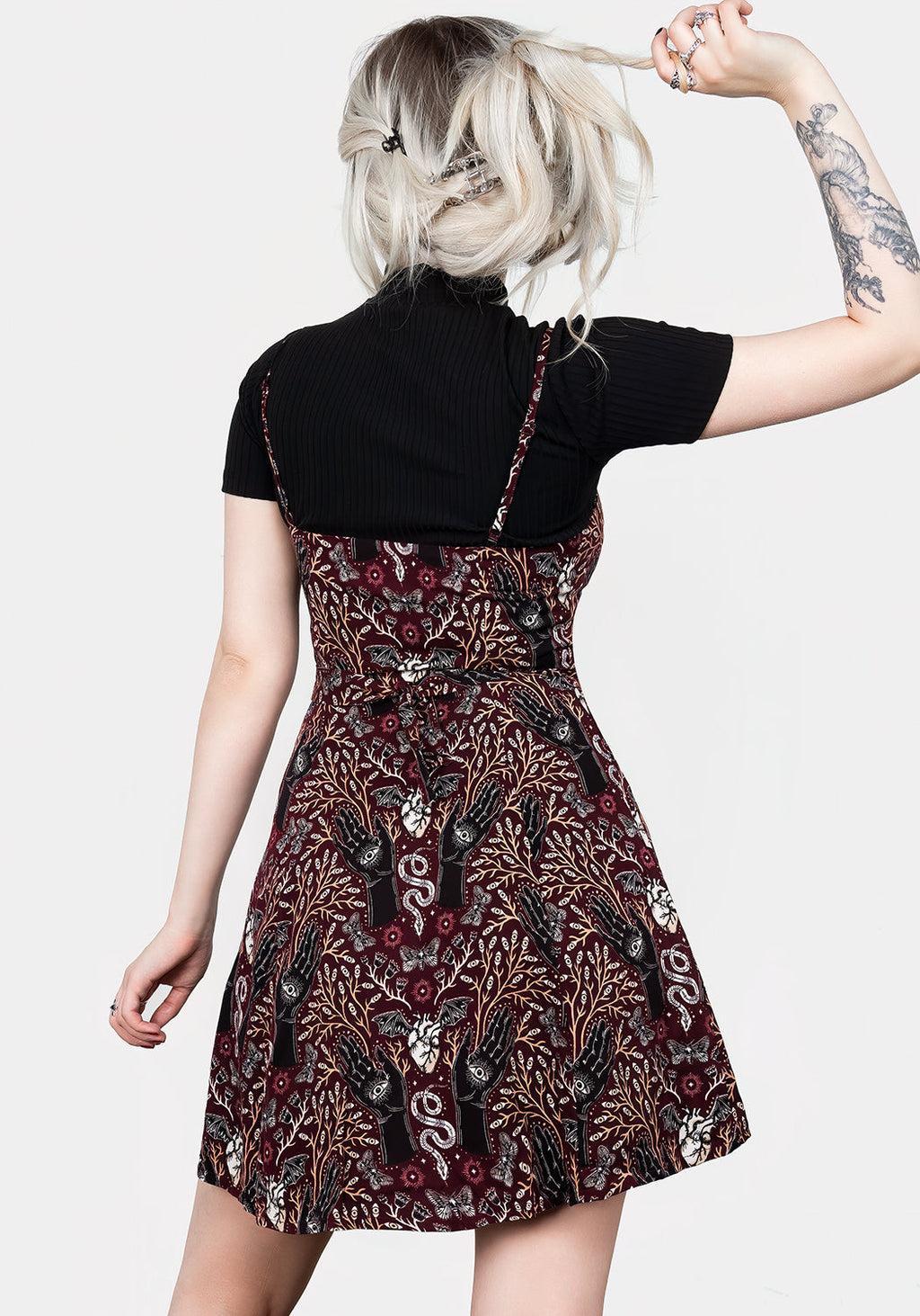 Hemlock Button Up Apron Dress Product Image