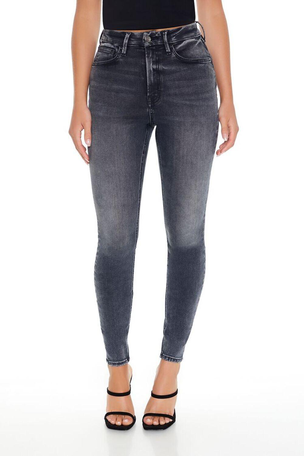 Curvy High-Rise Skinny Jeans | Forever 21 Product Image