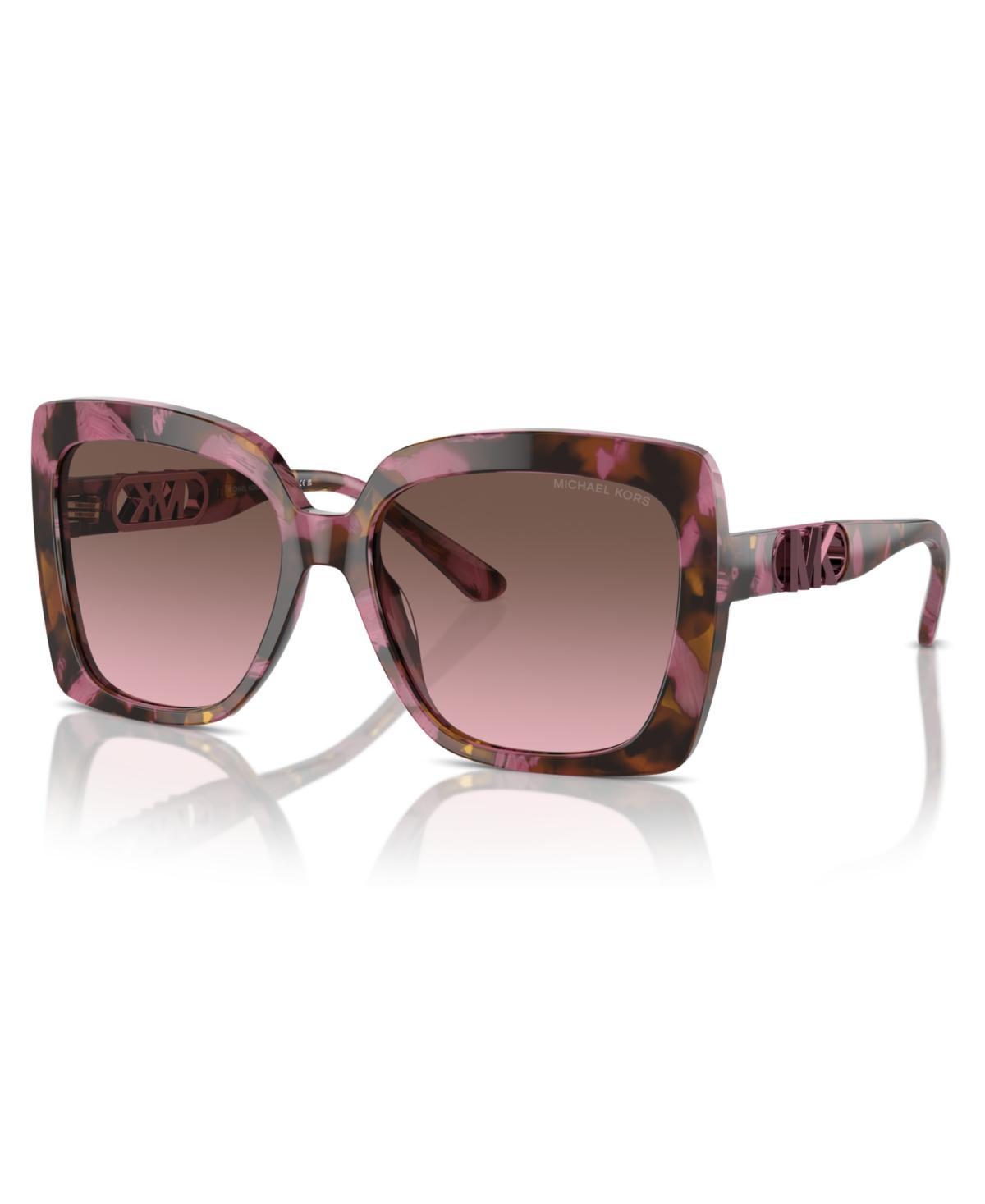 Michael Kors Womens MK2213 57mm Tortoise Square Sunglasses Product Image