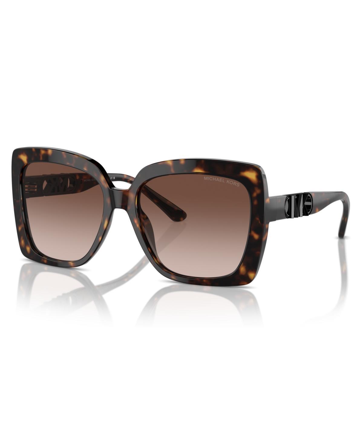 Michael Kors Womens MK2213 57mm Tortoise Square Sunglasses Product Image