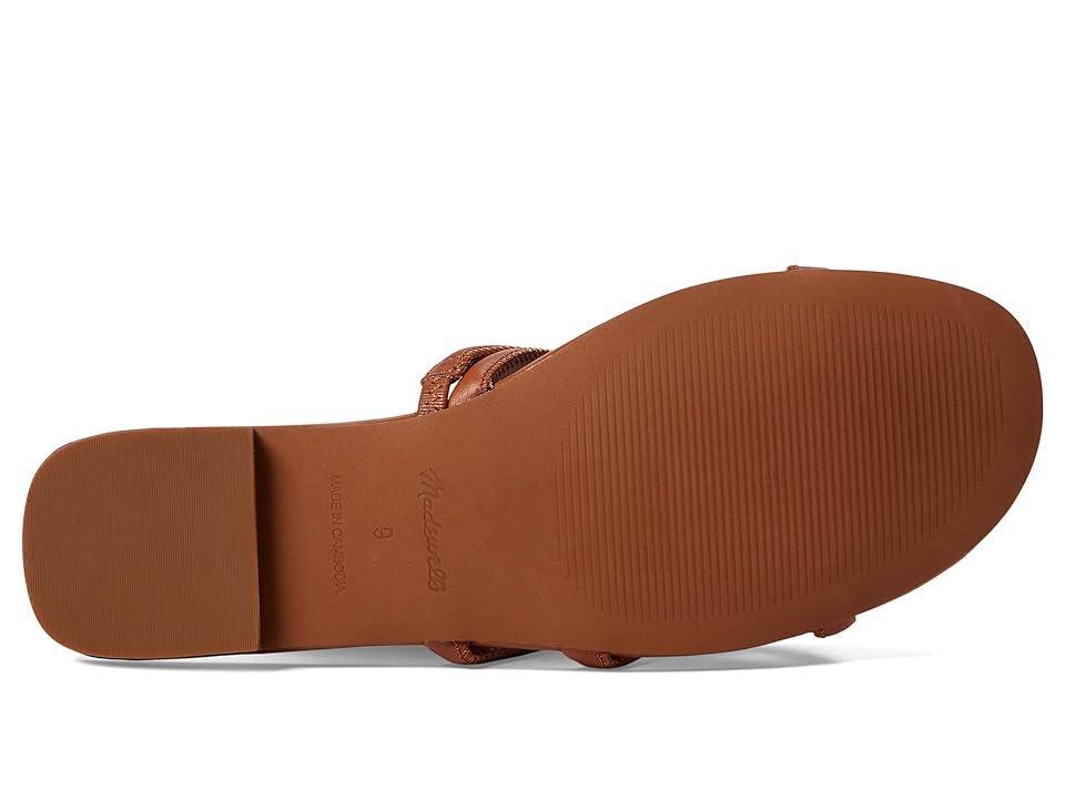 Madewell The Amel Slide Sandal (English Saddle) Women's Shoes Product Image