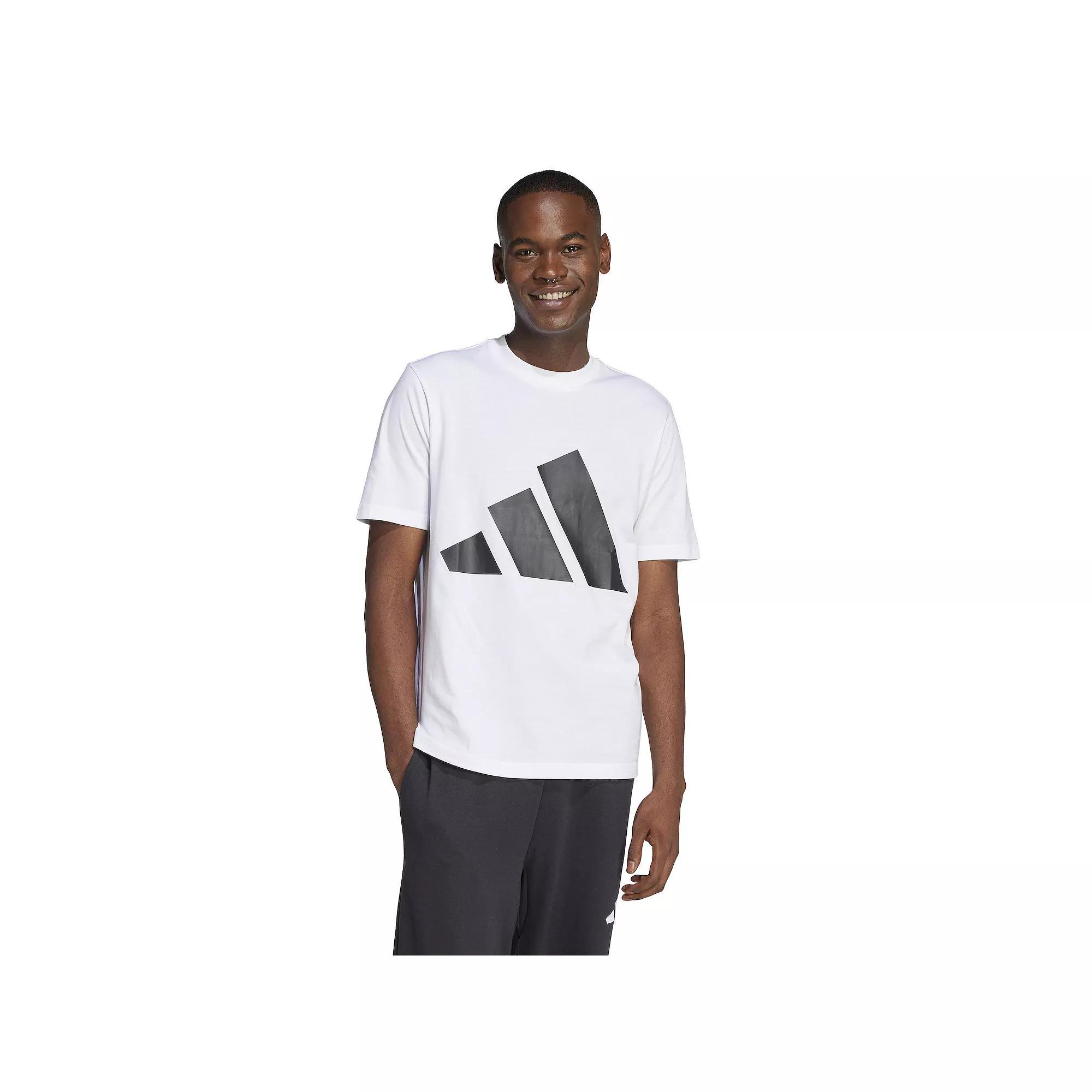 Big & Tall adidas Essentials Big Logo Tee, Men's,  Product Image