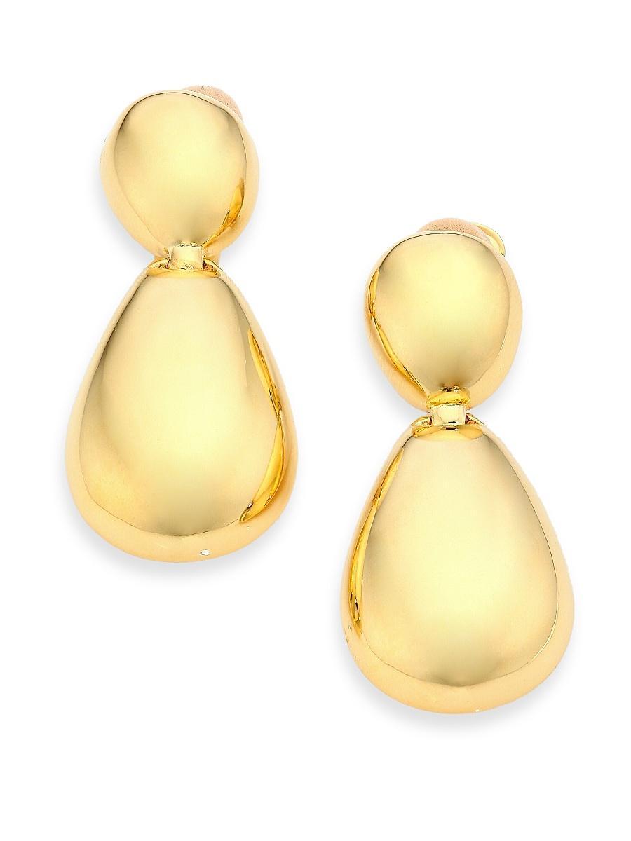 Womens Two-Tier Drop Earrings Product Image