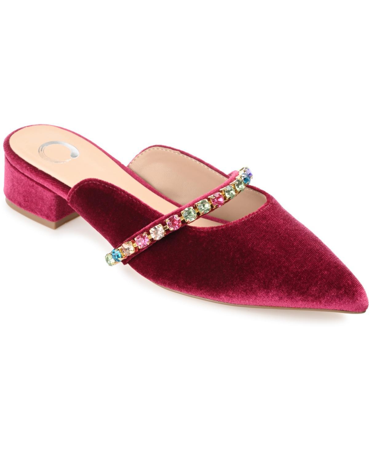 Journee Collection Womens Jewel Flat Product Image