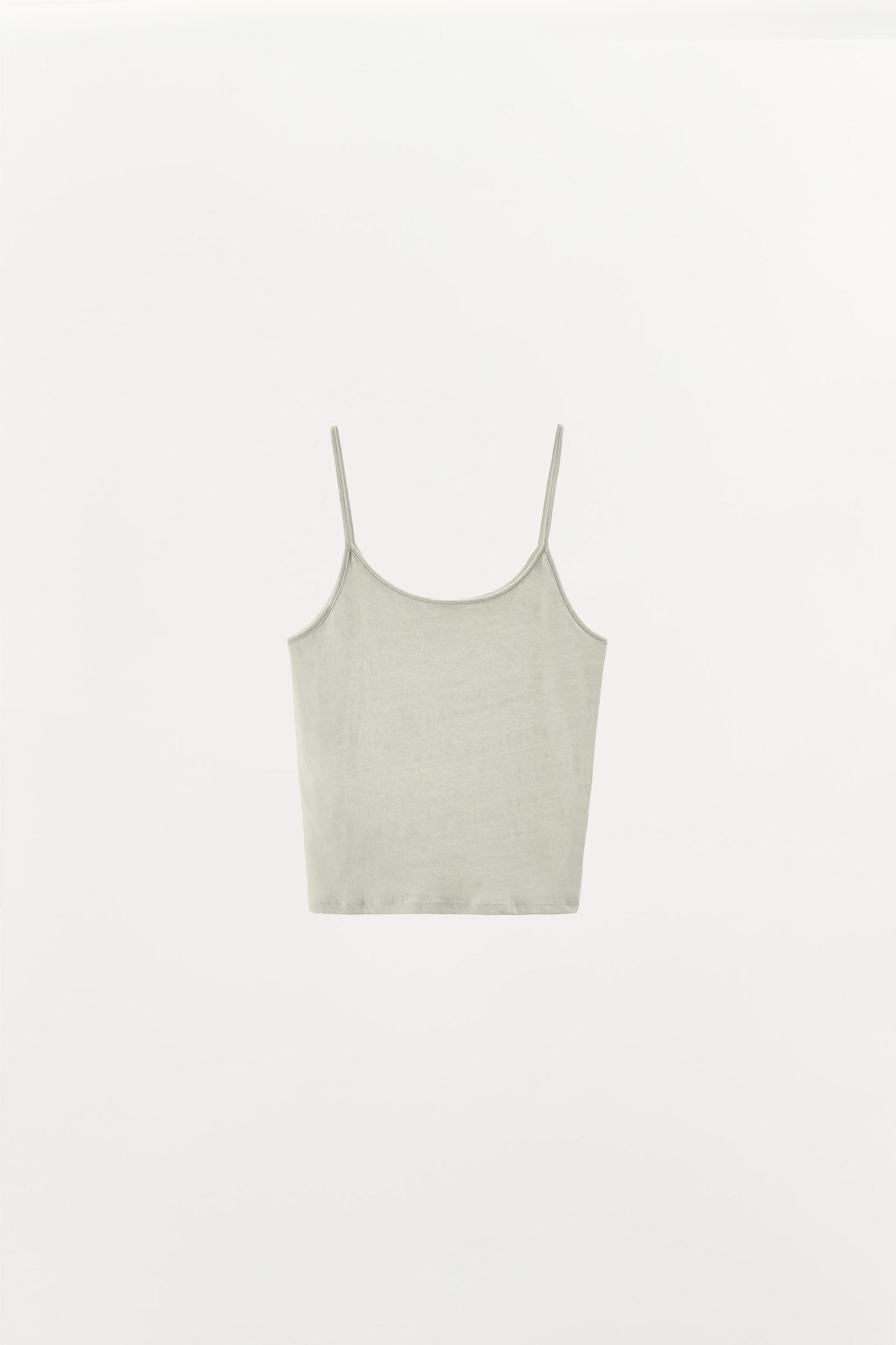 LINEN BLEND TANK TOP Product Image