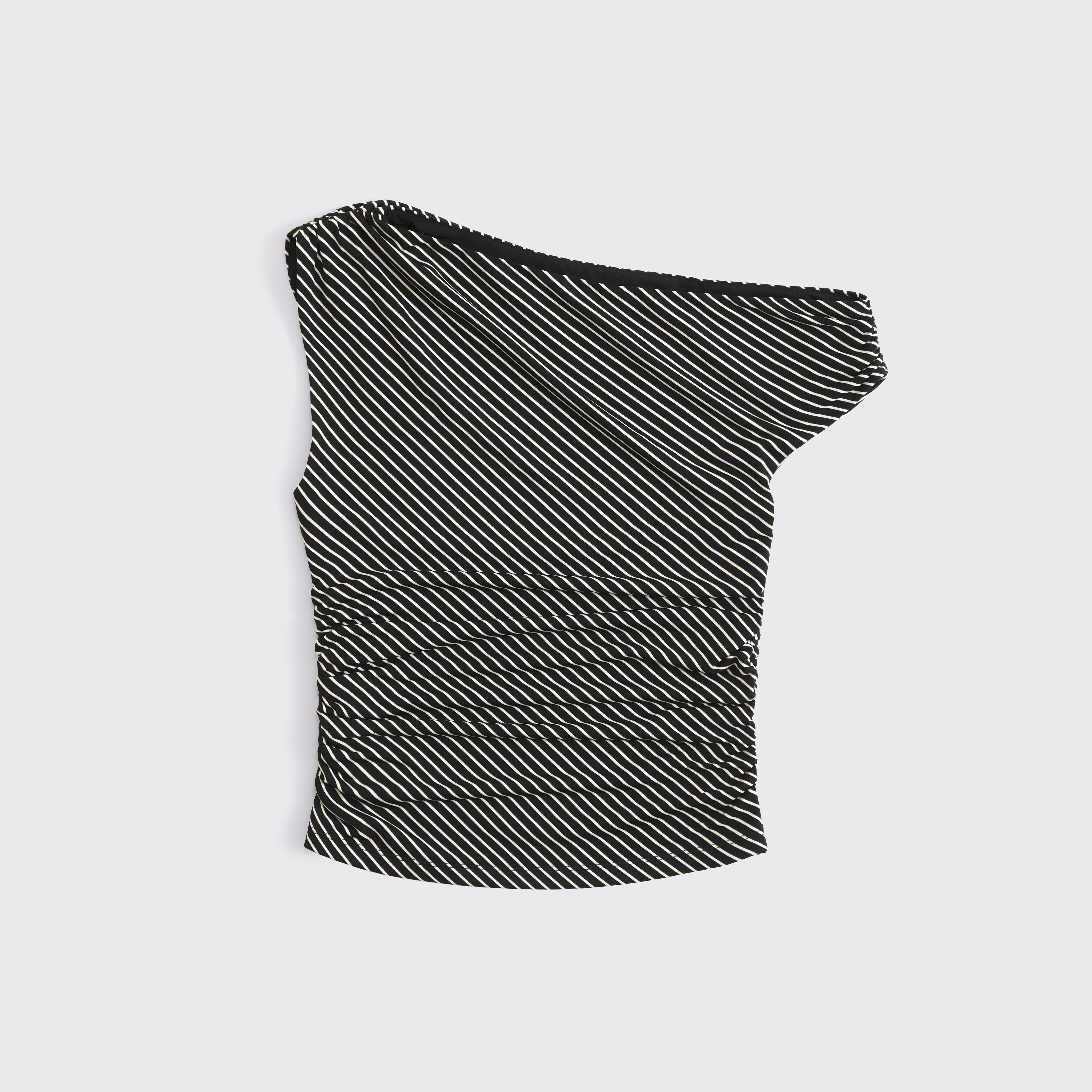 Asymmetrical Draped Top Product Image