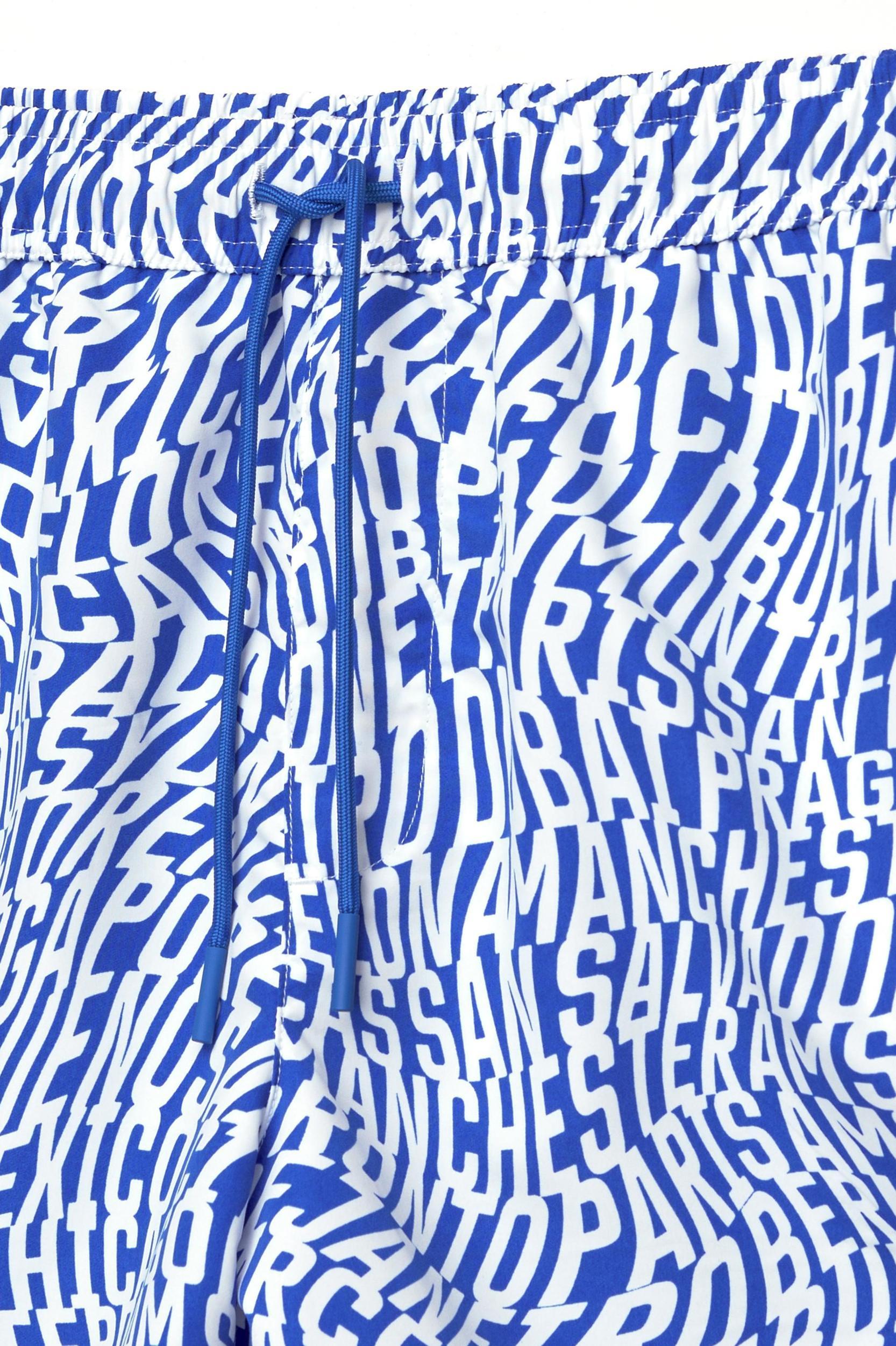 Letter print swimming trunks Product Image