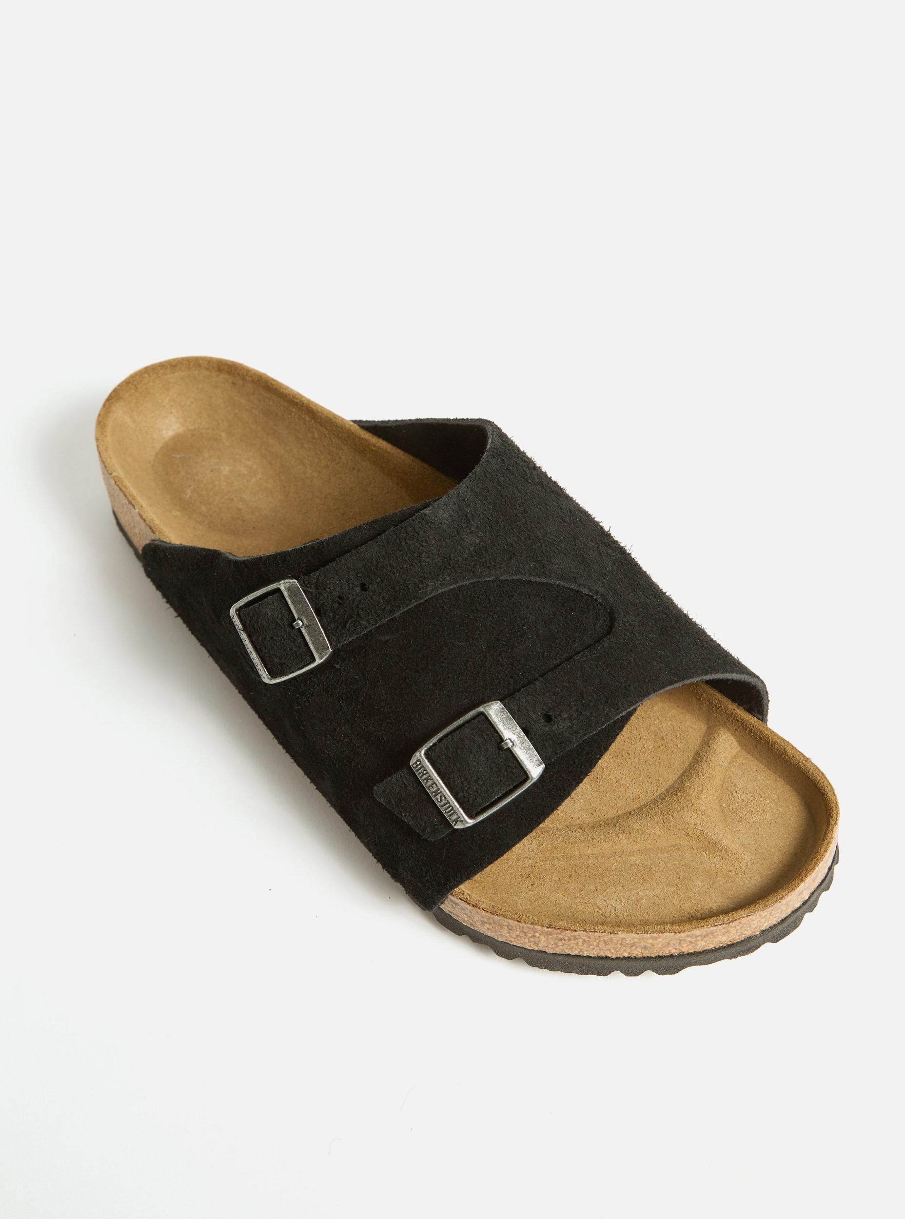 Black Suede Birkenstock Zürich Product Image