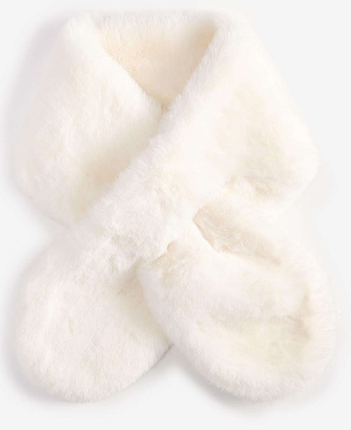 I.n.c. International Concepts Womens Pull-Through Faux-Fur Scarf, Created for Macys Product Image