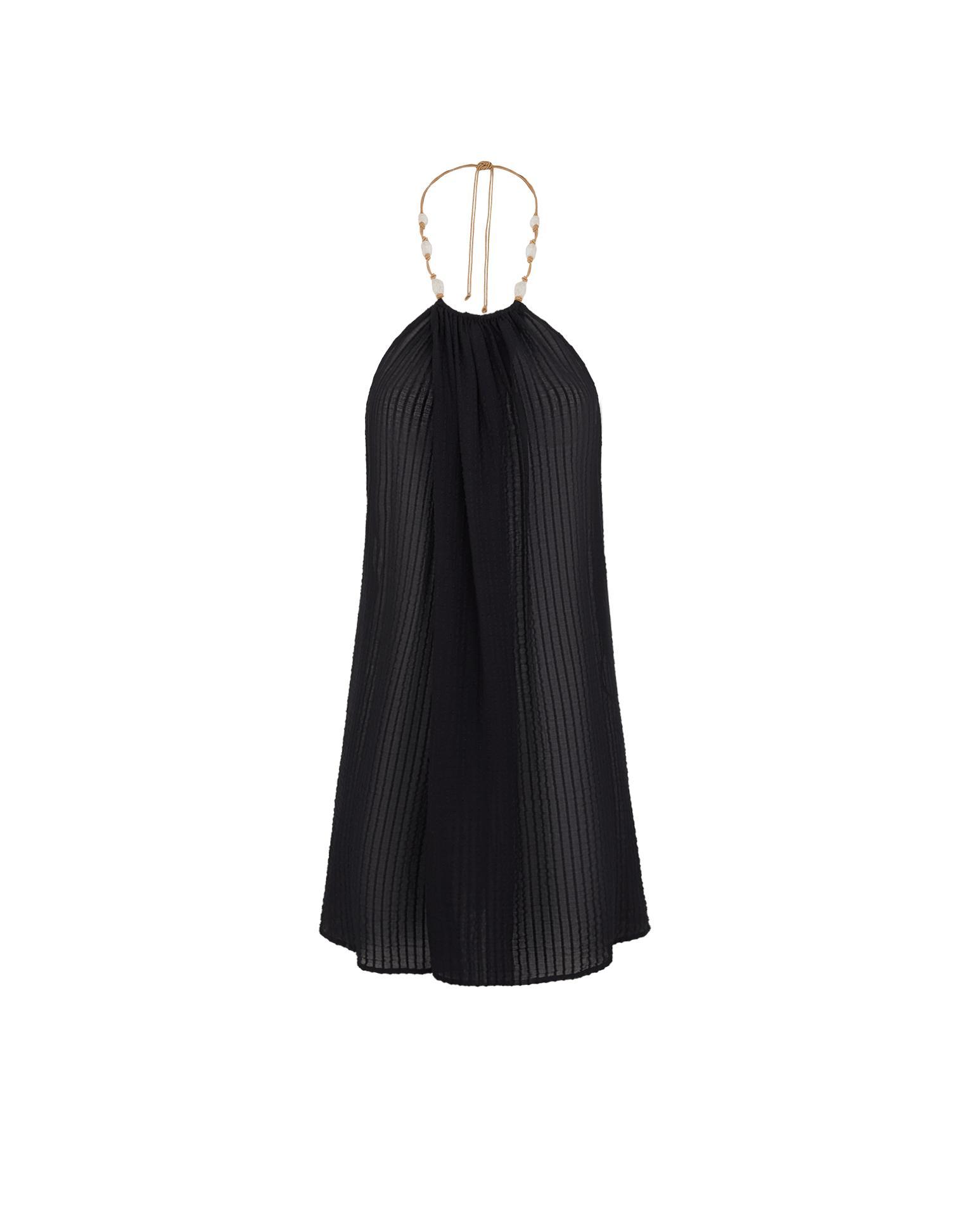 Cloe Short Cover Up - Black Product Image