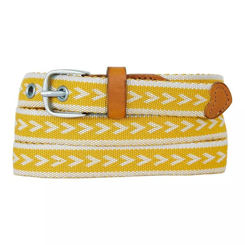 Women's Eddie Bauer 0.8-in. Cascade Woven Belt, Size: Small, Blue Product Image