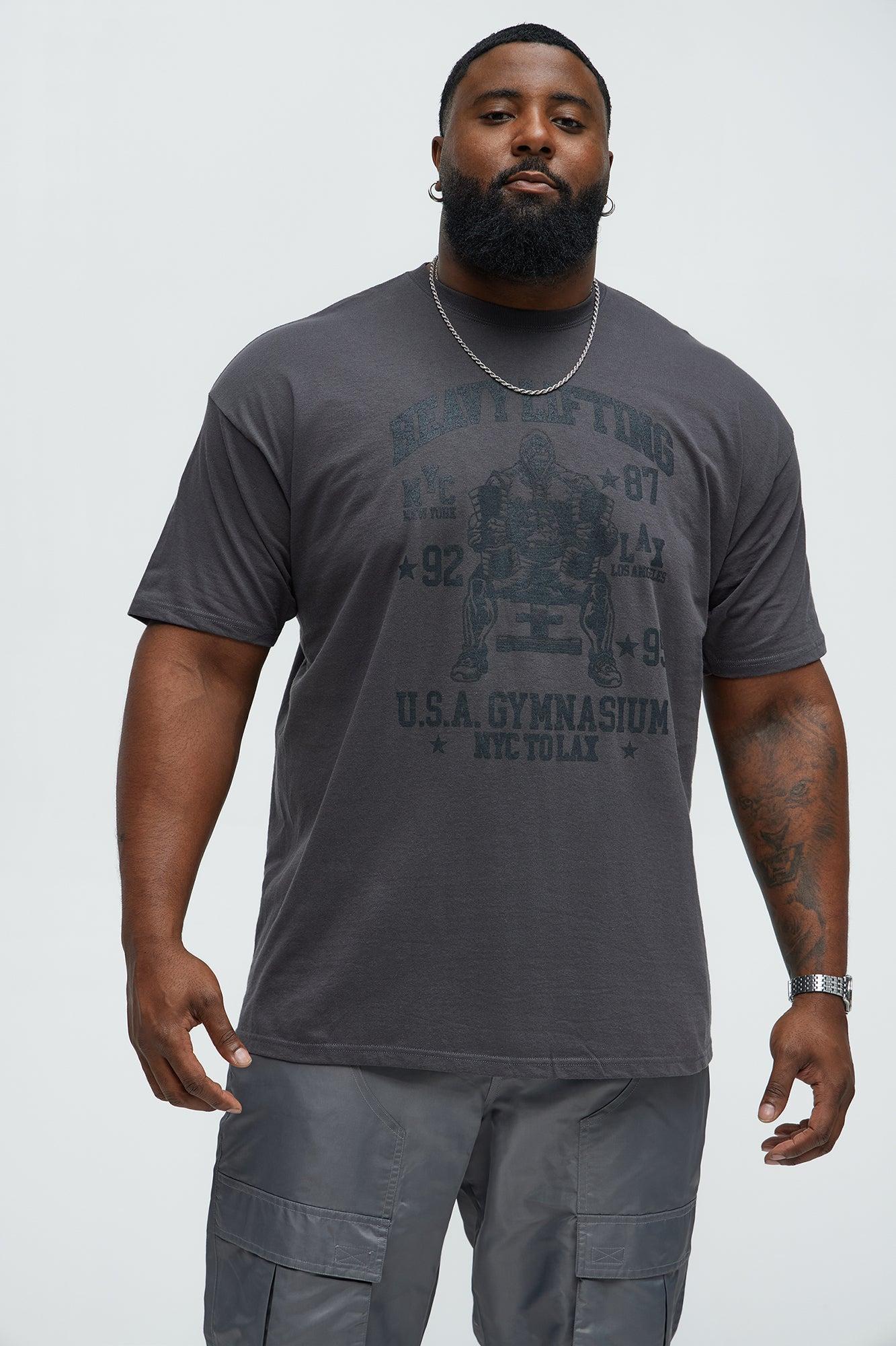 Heavy Lifting Short Sleeve Tee - Charcoal Product Image