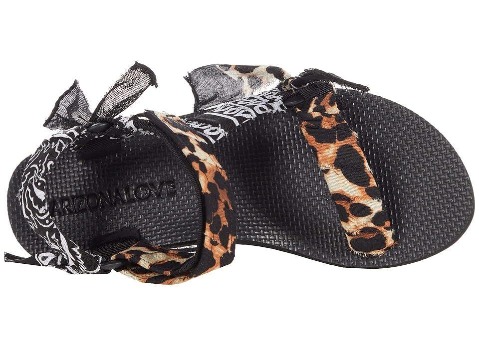 Womens Trekky Leopard-Print Bandana Sport Sandals Product Image