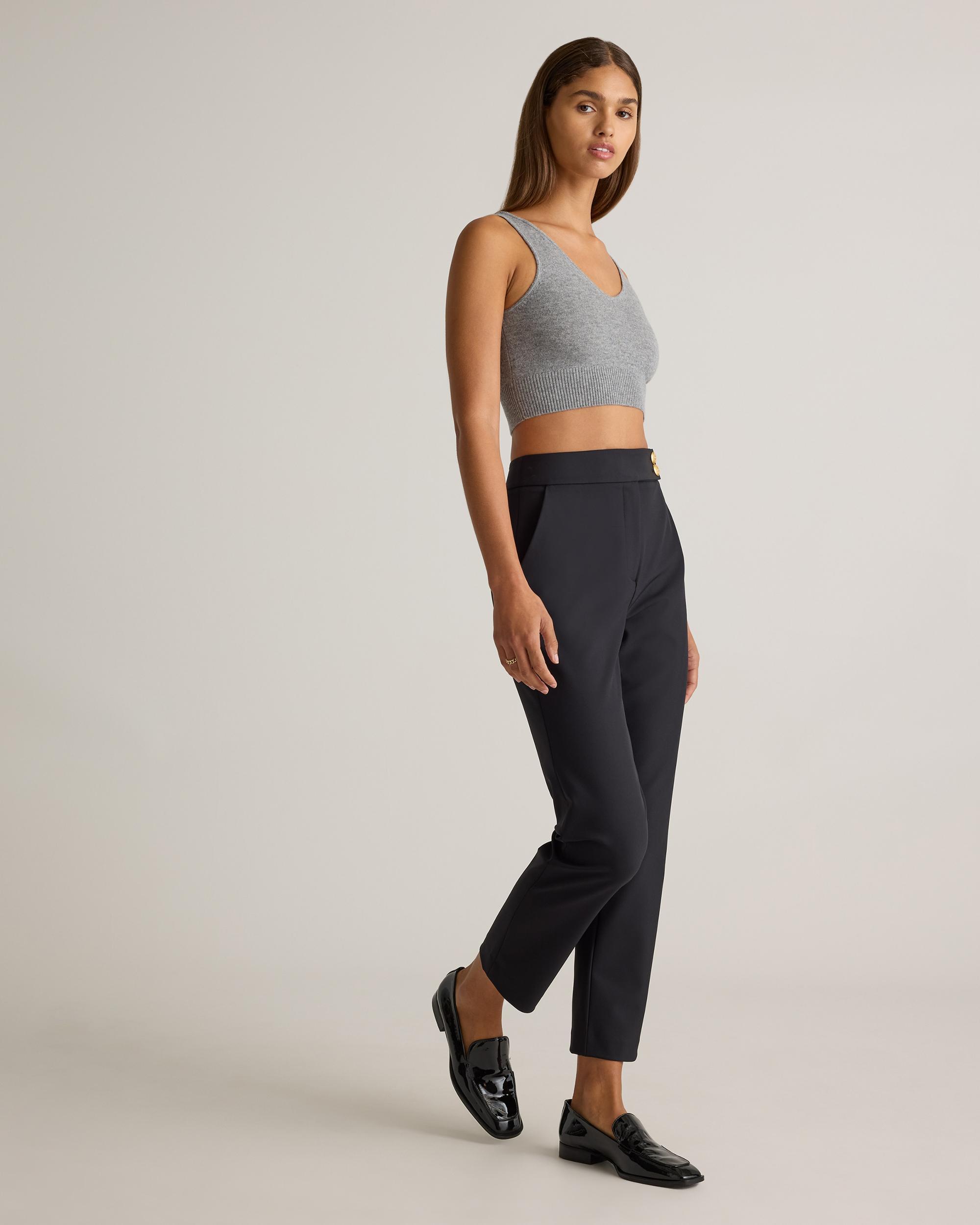 Quince | Women's Scuba Slim Ankle Pants Nylon Product Image